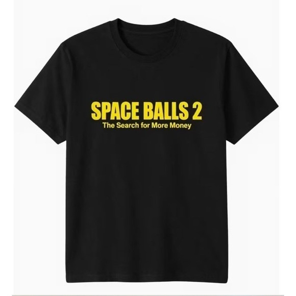 Unbranded Other - Spaceballs 2 The Search for More Money TShirt XL Minor Print Defects Free‎ Decal